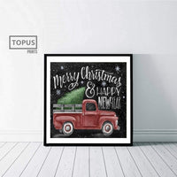 Topus - Kit de 4 piezas de pintura de diamante 5D para hombre de nieve con brocas de estrás bordadas y punto de cruz para decoración del hogar de Navidad - Arteztik
