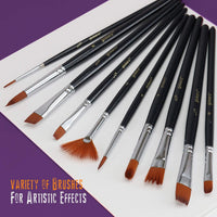 Juego completo de pintura acrílica de Glokers – Juego de 36 piezas de suministros de pintura profesional, incluye mini caballete, 6 lienzos, bandeja de pintura, cuchillos de pintura, 10 pinceles y más – Regalo perfecto para artistas - Arteztik

