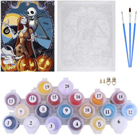 Blovec DIY pintura por números para adultos acrílico pintura al óleo por números kits de arte manualidades para decoración de pared hogar 16 x 20 pulgadas - Arteztik
