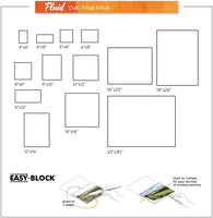 Fluid Watercolor Paper 880068 140LB - Papel de acuarela (6 x 8 bloques, 15 hojas) - Arteztik
