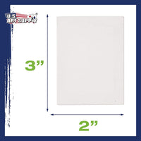 US Art Supply 2" x 3" Mini Profesional preparado lona (1-Pack de 12-mini Lienzos) - Arteztik
