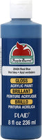 Apple Barrel 20424E Pintura acrílica brillante en varios colores 236ml (8 onzas), color azul brillante (gloss real blue)
