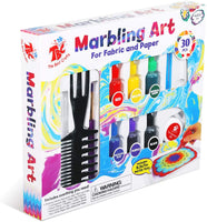 Marbling Art Set de pintura, kit de pintura para niños, arte y manualidades - Arteztik
