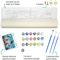 XPCARE - Kit de pintura al óleo para niños y adultos (4 unidades, 16.0 x 20.0 in) - Arteztik
