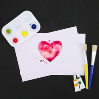 tecunite 120 hojas papel para acuarela Bulk Cold Press Pack de Papel de algodón para watercolorist estudiantes Beginning Artistas, 6 por 9 inches - Arteztik
