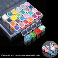 21 piezas diamante pintura herramientas 5D diamante bricolaje pintura accesorios Cross Stitch Kits de herramientas con diamante bordado caja para adultos o para niños - Arteztik
