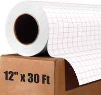 Lya Cinta de transferencia de vinilo para vinilo, rollo de papel de transferencia de 30 pies para Silhouette Cameo, máquina de deshierba, calcomanías, letreros, ventanas, pegatinas - Arteztik
