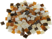 F Fityle 250 piezas de muchos colores cuadrados azulejos de mosaico de vidrio para hacer mosaico artesanía, multicolor - Arteztik
