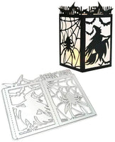 Plantillas de metal con diseño de corona de árbol de Navidad, herramienta de repujado para álbumes, tarjetas de papel, álbumes de recortes, manualidades (ramas de árbol y pino) - Arteztik
