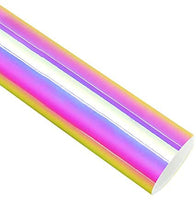 Vinilo holográfico de ópalo para manualidades, 11.5 x 4.9 ft, color rosa - Arteztik
