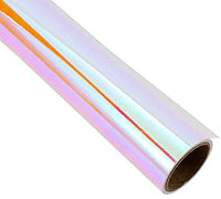 Vinilo holográfico de ópalo para manualidades, 11.5 x 4.9 ft, color rosa - Arteztik
