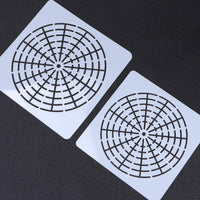 SUPVOX - Juego de 26 herramientas de punteado de mandala, herramienta de punteado, plantilla de mandala, bandeja de pintura para pintar rocas, colorear, dibujar y dibujar - Arteztik

