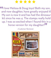 Melissa & Doug Horse Stable - Juego de sellos - Arteztik
