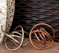 Deco 79 54739 metal alambre Bill Escultura (2 Assorted), 8" W - Arteztik

