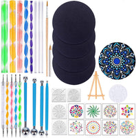 Mandala Dotting Tools Set, 39pcs Dotting Herramientas para pintura de rocas, Mandala Art y bocetos Art Supplies - Arteztik
