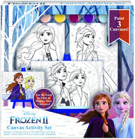 Disney Frozen - Juego de 2 pinturas para niños con 3 lienzos - Arteztik

