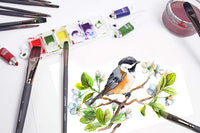 Juego de pinceles de pintura con detalles finos, juego de 12 piezas, pinceles en miniatura para acrílico, acuarela de aceite, miniaturas de manualidades, pinceles, kit de pintura profesional con detalles - Arteztik
