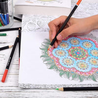 Juego de lápices de 72 colores con estuche con cremallera, lápiz numerado con núcleo suave premium, perfecto para artistas adultos principiantes dibujo artes, bocetos, sombreado, libros de colorear y suministros de arte - Arteztik
