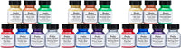 Angelus Pintura para cuero, juego de 7 colores perlados, 1 oz frascos 5 unidades - Arteztik
