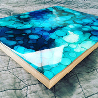 Bloombee resina epoxi transparente, 16oz cuando se mezcla, relación 1:1 2 partes resina epoxi, revestimiento para joyas de resina, pinturas acrílicas, moldes, mesas de río, kit de fabricación de arte vasos - Arteztik

