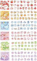 Doraking 300 pegatinas para decoración de conejos de dibujos animados para álbumes de recortes Bujos, 6 temas bonitos conejos pegatinas (amarillo) - Arteztik
