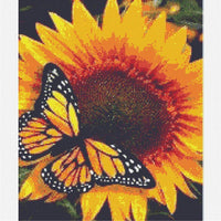 Kit de pintura de diamantes 5D DIY para adultos, niños. Artesanía para decoración del hogar, habitación, oficina, regalo, girasol y mariposa amarilla 11.8 × 15.7 in 1 paquete por Bemaystar - Arteztik
