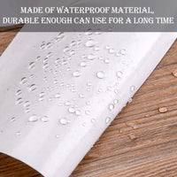 100 piezas de papel de liberación de papel de doble cara antiadherente para pintura de diamantes, 5.9 x 3.9 in - Arteztik
