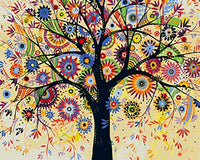 MiDenso - Kit de pintura fácil y divertida para niños y adultos, para principiantes, 16.0 x 20.0 in, colorido patrón con envoltorio de regalo, regalo de Navidad, regalo de cumpleaños para niños y niñas - Arteztik
