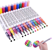 Beager - Rotuladores acrílicos de 0.028 in para pintura de rocas, cerámica, vidrio, madera, tela, lienzo, tazas, suministros para manualidades de bricolaje, rotuladores de pintura de dibujo de 0.118 in - Arteztik
