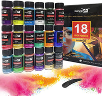 Resina epoxi Dye-Mica Powder-15 pigmentos en polvo naturales-Jabón colorante-Jabón de manos Suministros-Sombra de ojos y Labios Tinte de Maquillaje -Pigmento Slime Bomb Colorante-Nail Art-DIY Slime-Adhesive Pigmentos - Arteztik
