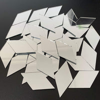 NUORUI 60 azulejos de mosaico con forma de diamante de 2.0 in para proyectos de arte - Arteztik
