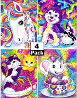 ARTDOT - Juego de 4 kits de pintura de diamante 5D para adultos, kits de pintura por número, perforación completa, diamantes de imitación de cristal, arte para decoración de pared del hogar, regalo de 12 x 16 pulgadas - Arteztik
