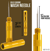 Master Airbrush Miniestuche de 5 piezas de cepillos de limpieza, pistola de spray, atomizador, equipo de cepillo de nailon de precisión de 3.5 pulgadas, incluye un manual (idioma español no garantizado) - Arteztik
