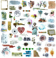 CATaireen Junk Diario Pegatinas Tarjetas Suministros Papeles, do, B - Arteztik
