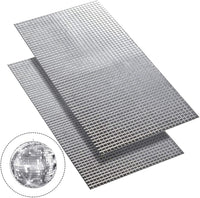 SATINIOR 3600 piezas 0.197 x 0.197 in autoadhesivo mini cuadrado cristal decorativo artesanía DIY accesorios espejos mosaico azulejos - Arteztik
