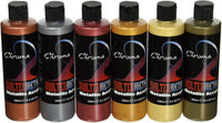 Chroma 1969 Molten, juego de pintura acrílica de metales de 8 oz Paquete de 6 botellas, colores varios, de 6.75 pulgadas de altura por 4 pulgadas de ancho y 6 pulgadas de largo - Arteztik
