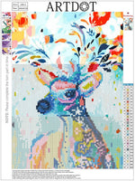 ARTDOT - Juego de 4 kits de pintura de diamante 5D para adultos, kit completo de pintura de diamante para principiantes, decoración del hogar, 12 x 16 pulgadas - Arteztik
