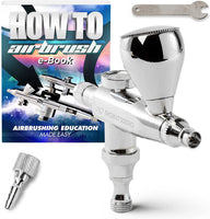 pointzero single-action 7 CC gravity-feed (Stubby) aerógrafo Set – 0,3 mm Boquilla - Arteztik
