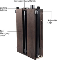 Conda - Caballete de caja francesa de 70 pulgadas con patas de aluminio, plegable, duradero, para dibujar, ideal para pintar, dibujar y dibujar - Arteztik
