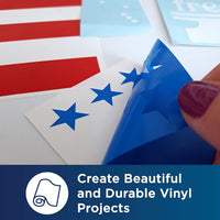 Brother ScanNCut - Rollo de vinilo adhesivo para proyectos de vinilo, vinilo autoadhesivo para pared, pegatinas personalizadas para portátiles, pegatinas de vinilo - Arteztik
