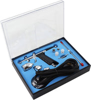 Ophir aerógrafo compresor de aire 0,3 mm, 0,5 mm, 0.8 mm – Kit de aerógrafo profesional con 110 V AIRBRUSHING tanque de aire para pared de bronceado coche pintura - Arteztik
