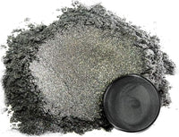 Pigmento en polvo de Mica Tanto Grey (1.76 oz), multiusos, para manualidades, artes y manualidades, carpintería, epoxi, resina, bombas de baño naturales, pintura, jabón, esmalte de uñas, bálsamo de labios (gris oscuro, 1.76 oz). - Arteztik
