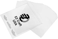 EZ Craft USA, 40 láminas de vinilo permanente blanco brillante. Mejores que los rollos de vinilo (12 x 12 pulgadas). Láminas de vinilo brillante adhesivas, se pueden cortar con cricut u otras herramientas cortantes - Arteztik
