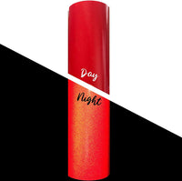 Cinta de vinilo reflectante roja, 12.0 x 12.0 in, láminas de vinilo adhesivo reflectante para Cricut, manualidades, pegatinas, calcomanías, letreros, bicicletas, cascos, dirección, buzones, cáscara y pega por Turner Moore Edition (paquete de 3) - Arteztik
