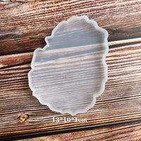 37YIMU 5 unidades de moldes de silicona para posavasos de resina, redondos irregulares de resina epoxi para fundición respetuosos con el medio ambiente, rodajas de ágata sintética, posavasos, decoración del hogar, accesorios de bricolaje - Arteztik
