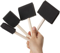 Bates- Pinceles de pintura de espuma, varios tamaños, 20 unidades, pincel de pintura con esponja, pinceles de espuma, pinceles de espuma para pintura, pinceles de espuma para manchas, cepillos de espuma para poliuretano, cepillos de esponja para pintura - Arteztik
