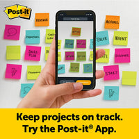 Post-it - Mini caballete autoadherente, 15 x 18 pulgadas, 20 hojas/cojín, 3 almohadillas, ideal para profesores virtuales y estudiantes (577-3 unidades) - Arteztik
