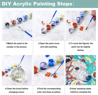XPCARE - Kit de pintura al óleo para niños y adultos (4 unidades, 16.0 x 20.0 in) - Arteztik

