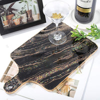 Moldes de silicona de resina LET'S RESIN, moldes de bandeja para resina epoxi, tabla de servir de resina DIY, bandeja de servir de resina, ideal para decoración del hogar, resina Ocean Wave Painting Art - Arteztik
