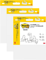 Post-it - Mini caballete autoadherente, 15 x 18 pulgadas, 20 hojas/cojín, 3 almohadillas, ideal para profesores virtuales y estudiantes (577-3 unidades) - Arteztik
